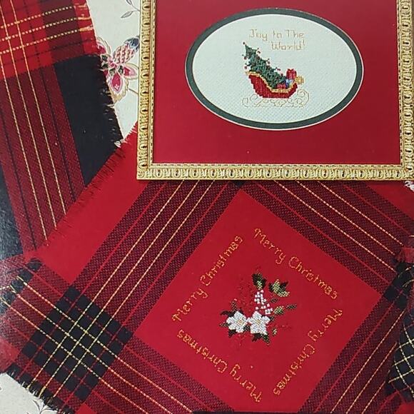 Country Cross Stitch All Through The House Christmas Santa, Sleigh Patterns - Picture 5 of 5